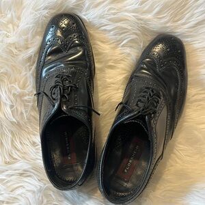 Florsheim Men's Black Leather Dress Shoes